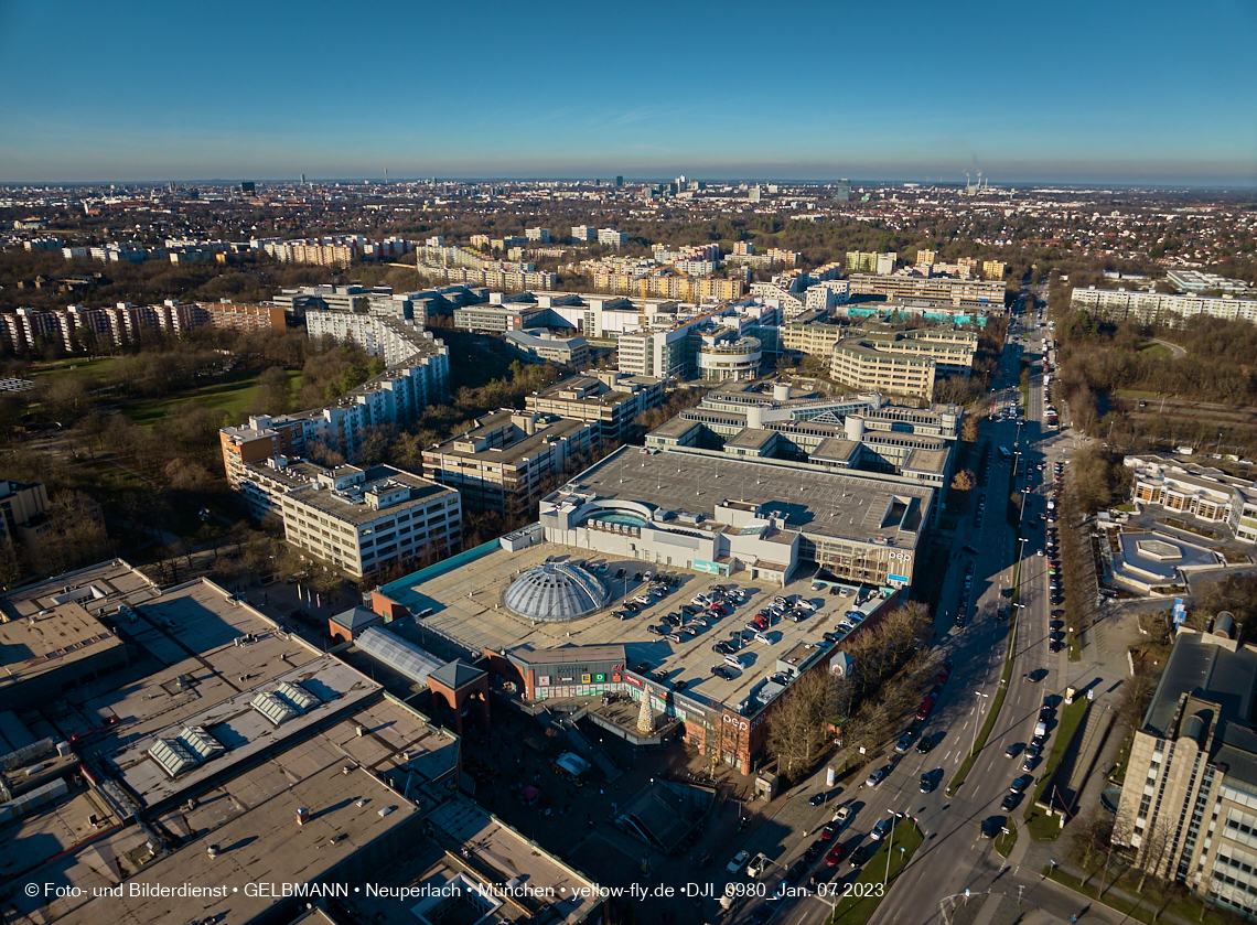 07.01.2023 - Umgebung in Neuperlach